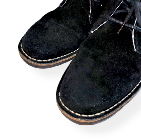 Roots Black Suede Chukka Boot - Picture 3 of 11